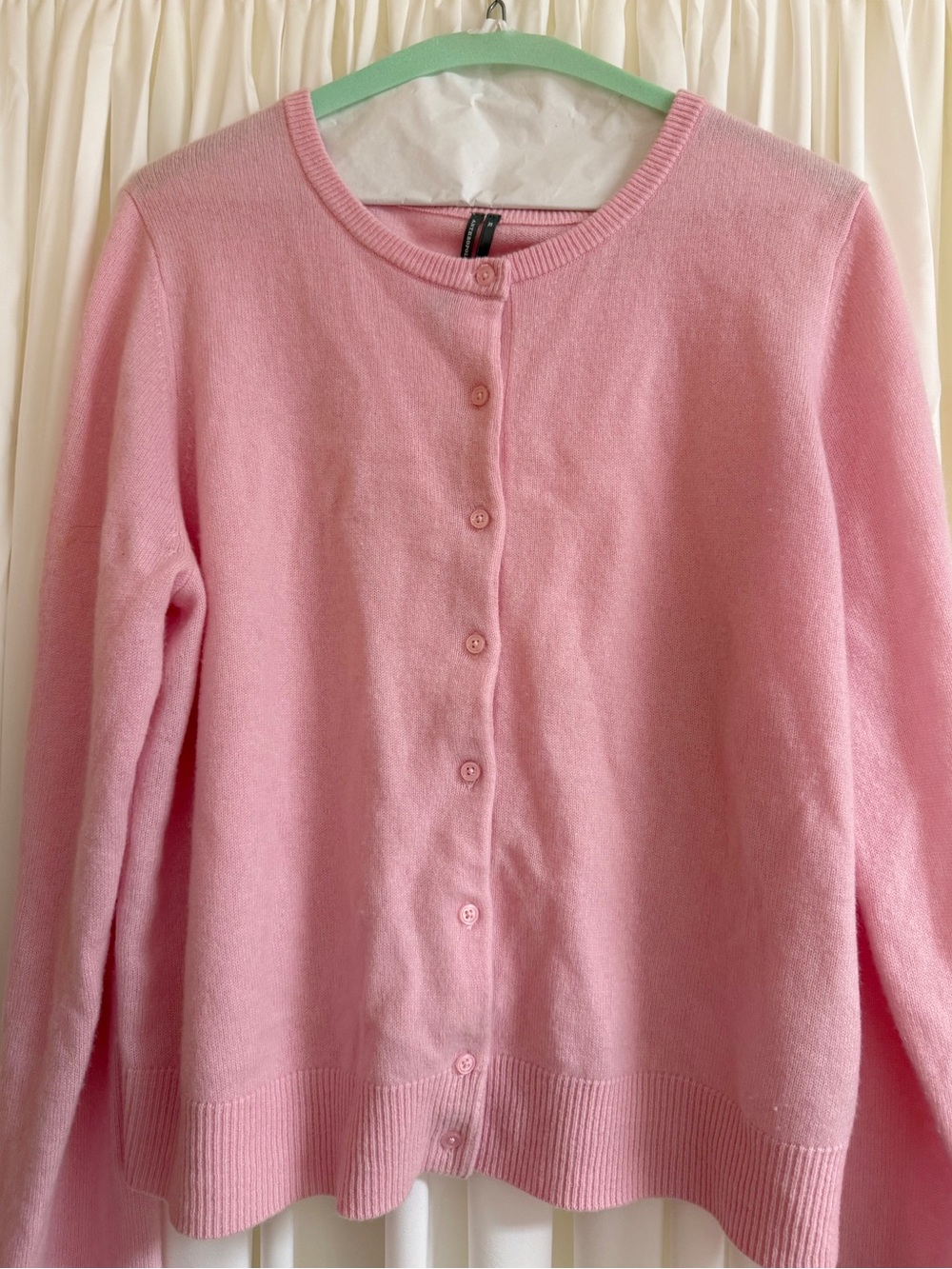 Anthropologie The Juliet Cashmere Cardigan Pink blossom - Picture 1 of 4